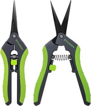 2pcs 6.5&quot; Pruning Shears for Gardening Ultra Sharp Garden Scissors for Precise C - £19.82 GBP