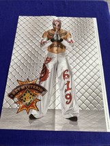 WWE Reversible Rey Mysterio + Sin Cara Wall Poster - 21” x 16” - £9.30 GBP
