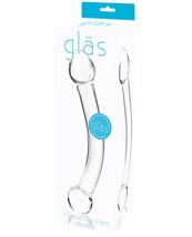 Glas 7&quot; Curved Glass G Spot Stimulator - Clear - £14.73 GBP