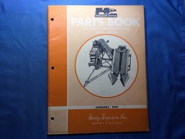 Vintage 1947 Ferguson System Wood Bros. Corn Picker WB-1-P PARTS BOOK OR... - $19.78