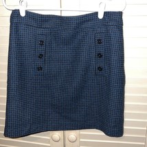 Women’s Ann Taylor LOFT Wool Blend Lined Above Knee Skirt Size 6 NWOT - £18.50 GBP