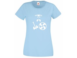 Womens Personalized Text T-Shirt in Flowers Style; Personal Unique design Tshirt - £19.61 GBP