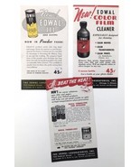 1940s Advertisement Lot for Edwal Photography Products Photo Developing - £11.46 GBP