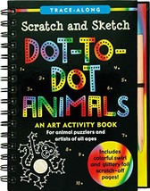 Dot-to-Dot Animals Scratch &amp; Sketch (Trace-Along) [Hardcover] Lee Nemmer... - $13.74