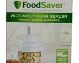 FoodSaver Vacuum Sealing Accessory Wide-Mouth Jar Sealer No Hose - £7.93 GBP