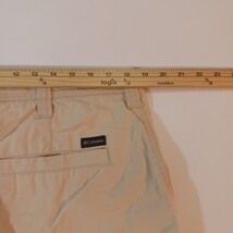 Columbia Cotton Shorts Men's 36X10 Beige/Tan AM4471 Lightweight Chino Comfort image 14