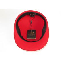 Men Fashion Classic Flannel Wool Ascot Ivy Hat Bruno Capelo Tyson TY107 Red image 2