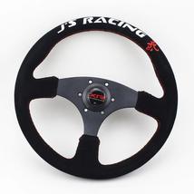 J Racing Steering Wheel Suede Flat 14&quot; - $99.99+