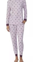 Disney Minnie Mouse Women&#39;s Cozy 2-Piece Pajama Set. XXLarge. Purple. NW... - £13.75 GBP