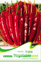 Red Dried Hot Chili Hunan Pepper Organic Seeds, Organic Pack, 30 Seeds / Pack, E - £3.55 GBP