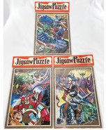 1970s Shogun Warriors Vintage Jigsaw Puzzle LOT Of 3 Japan Great Mazinga... - $118.78