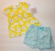 Just One You by Carter&#39;s Infant Girls Shorts 2 Piece Outfit Size-6M NWT - $9.27