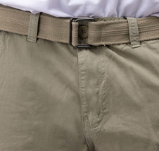 Raw-X by X-Ray Men&#39;s Belted Double Pocket Cargo Shorts - Stone-42 - $26.99
