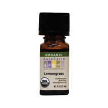Aura Cacia Organic Lemongrass Essential Oil (1x.25 Oz) - $22.10