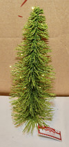 Christmas Sisal Trees You Choose Type Holiday Time For Snow Village Trai... - $1.48