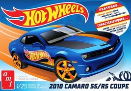 AMT Hot Wheels 2010 Camaro SS/RS Coupe 1/25 Scale Plastic Model Kit Sealed - £23.64 GBP