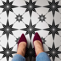 Star Tile Stencil- Geometric Cement TILE STENCIL for Painting Tiles - Re... - $14.00