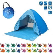 Camping Beach Tent 2 Person UV Protection Anti Mosquito Mesh Portable Sh... - £42.41 GBP