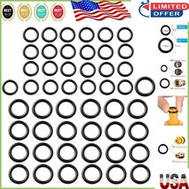 50-Piece O-Ring Set for Pressure Washers - Durable Rubber Seals, 1/4 &amp; 3... - $15.93 CAD