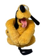 Disney Store Pluto Exclusive Plush Dog Lying Down 10 inches Long Stuffed... - $10.05