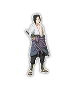 Naruto Shippuden Uchiha Sasuke Sticker Vinyl Decal Waterproof Indoor Out... - $4.50+