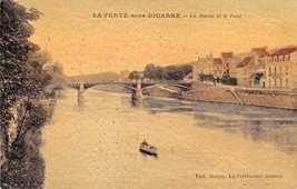 La Ferte Sous Jouarre FRANCE-LA Marne Et Le PONT-GOUPY Photo Postcard - £3.46 GBP