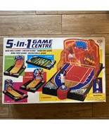 Vintage 5-IN-1 Game Kids Skee-Ball, Soccer, Bowling, Ring Toss, and Bask... - $65.00