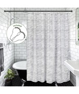 Grey &amp; White Shower Curtain Set (Hooks Included) - Bohemian 72 inch - $25.00