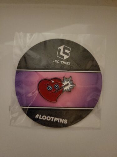 Love Sick Heart 2021 Collectible Pin Sealed Loot Crate #LOOTPINS - $9.90