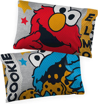 Sesame Street Hip Elmo Pillowcase measures 20 x 30 inches - £11.83 GBP