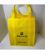 Beck’s Seed Corn Tote Bag Yellow Farm Agriculture - $13.03