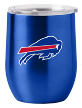 Buffalo Bills Travel Tumbler 16oz Stainless Steel Curved - $66.49