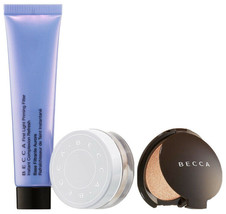 BECCA Prime Set &amp; Glow Kit Skin Perfector Primer Set NIB - $18.88