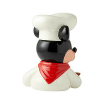 Disney Mickey Mouse Cookie Jar 11" High White Chef Design Ceramic Licensed  image 3