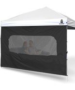 Mordenape Instant Canopy Sunwall, 10 X 10, Black, Sunshade Sidewall With... - $38.95