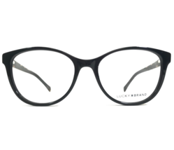 Lucky Brand Eyeglasses Frames D223 BLACK Tortoise Round Full Rim 53-17-140 - £36.76 GBP