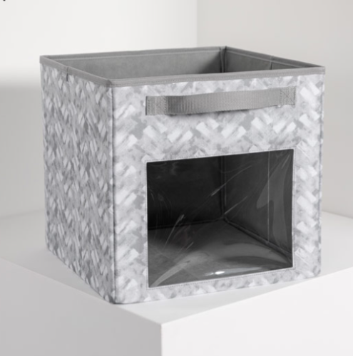 Your Way Cube (new)MYSTIC GREY - GREAT FOR STORAGE YOU CAN SEE, CLOTHES, BOOKS - $42.98