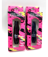 2 Ioni Liquid Felt Tip Eyeliner Extreme Black Waterproof Precise Wing DT... - €12,72 EUR