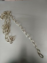 6 Foot Long Bright Brass Finish Nice Solid Link Chandeler Chain - £7.99 GBP