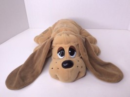 Vintage Galoob Pound Puppies 1997 Plush Dog Puppy Tan Brown Stuffed Animal Toy - £16.34 GBP