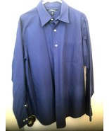 Blue long sleeve shirt men’s size XL Croft &amp; Barrow - $13.47 CAD