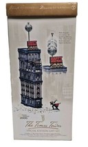 Department 56 &quot;The Times Tower&quot; Times Square 2000 Special Edition #56.55510  - £91.80 GBP