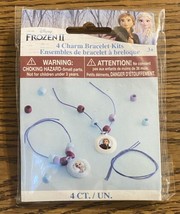 Disney Frozen II 4 Charm Bracelet Kits - $2.49