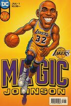 Magic Johnson Caricature Comic Book Poster Print  METAL SIGN 12X8IN From... - $24.74