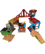 Thomas The Train &amp; Friends Wooden Track Compatible Accessory Buildings L... - £98.29 GBP