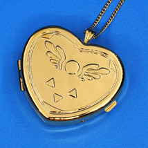 Undertale Limited Edition Heart Shaped 14K Gold Musical Locket Necklace Official - £115.26 GBP