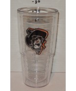 24 oz Tervis Tumbler Oklahoma State Cowboys OSU No Lid Orange Black Pist... - $20.77 CAD