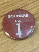 Handmade Oklahoma Sooners No 1 Button NCAA KG JD - £7.78 GBP