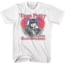 Tom Petty &amp; the Heartbreakers Heart Men&#39;s T Shirt - £24.22 GBP+