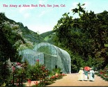 Avirary at Alum Park San Jose California CA UNP Unused DB Postcard - $5.89